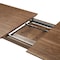 Armen Living Treviso Mid-Century Extension Dining Table in Walnut Finish and Top LCTVDIWA - alternate 2